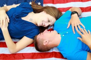 Couples People Talking Happy Couples Military