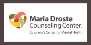 Maria Droste Counseling Center logo announcing a center news update.