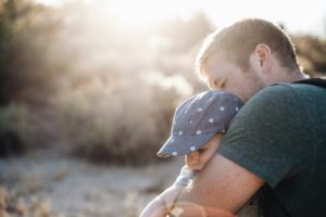 coregulation child parent hug