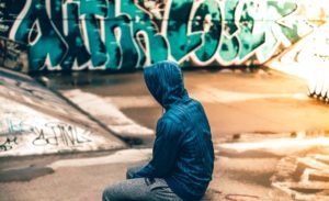 Teenager Alone